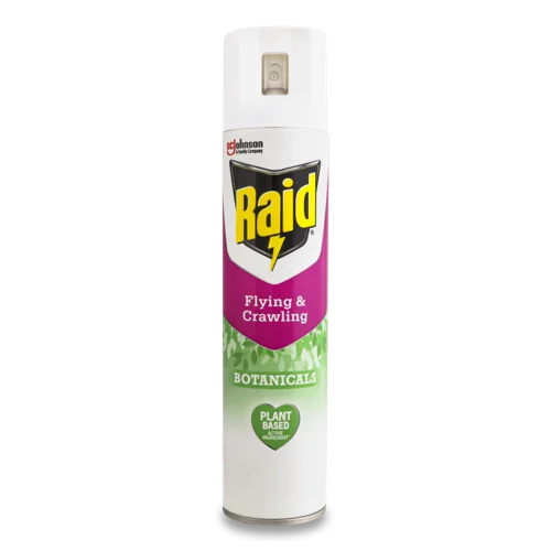 Інсектицидний Засіб Flying&Crawling Botanicals Raid, 300 мл