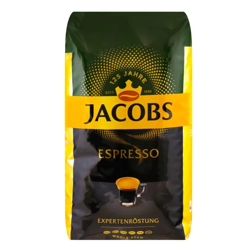 Кава натуральна смажена в зернах Espresso Jacobs м/у 1кг
