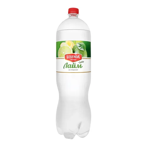 Напій безалкогольний сильногазований зі смаком лайму та імбиру Legenda 2л