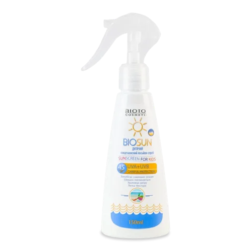 Лосьйон-спрей Bioton сонцезахисний дитячий SPF 45