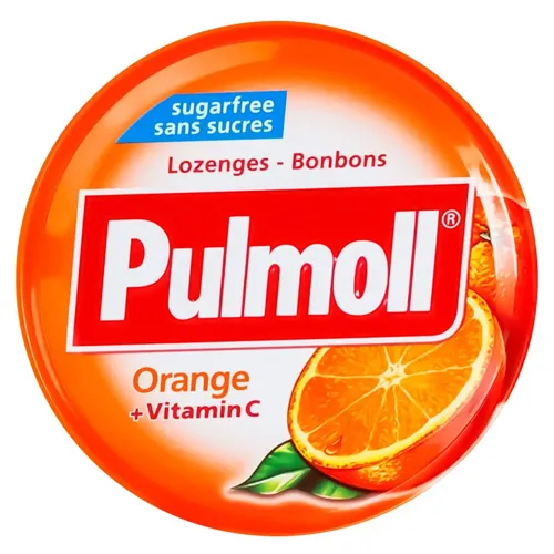Льодяники Pulmoll апельсин та кардамон 45г