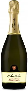 Вино ігристе Fontale Moscato біле полусолодке 0.75л 6%