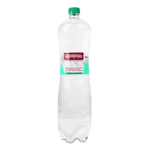 Мінеральна Вода Слабогазована Традиція, 1.5Л, П/Пл
