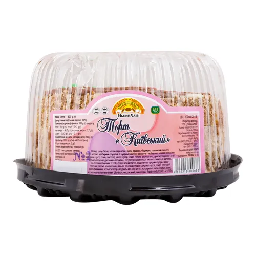 Торт Київський НіжинХліб п/у 500г