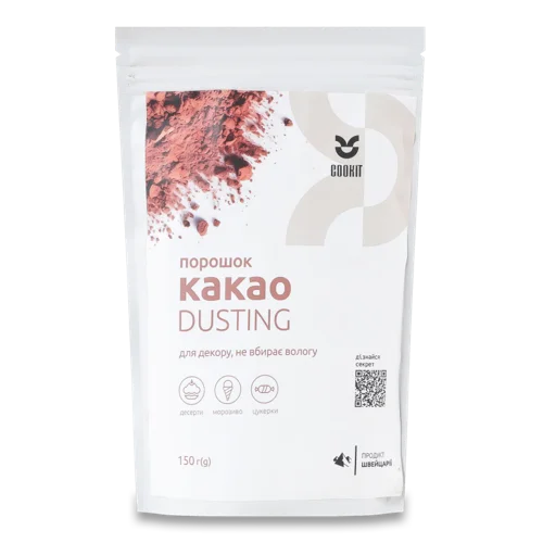 Какао Порошок Вищого Ґатунку Dusting, 150г