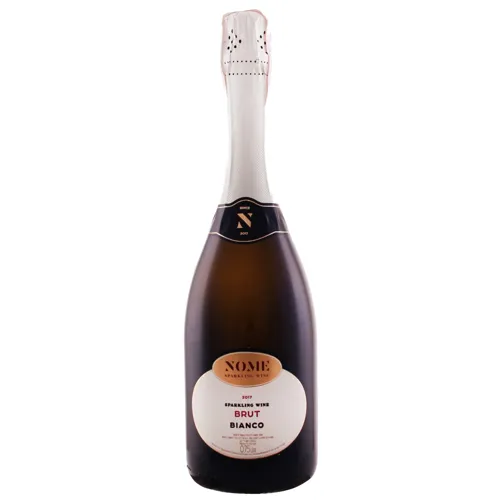Вино ігристе Nome Brut bianco 10,0-13,5% 0,75л x3