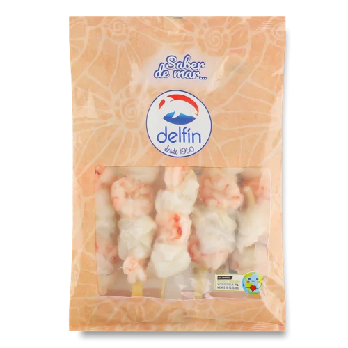 Шашлик З Сирих Креветок Каракатиці В/ґ, 500г