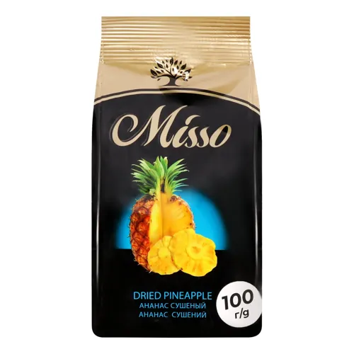 Ананас сушений Misso м/у 100г