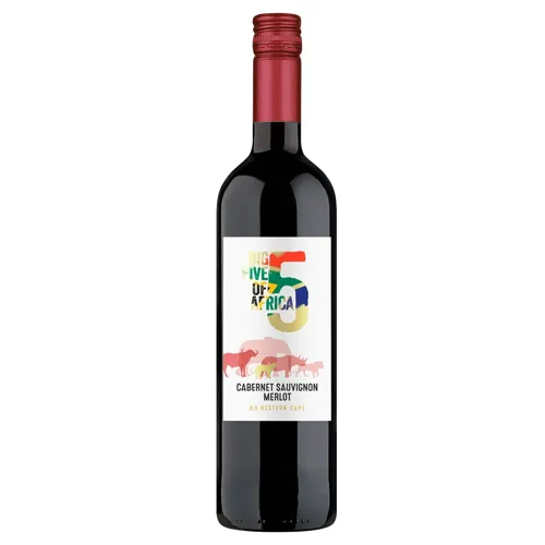 Вино BIG5 Cabernet Sauvignon-Merlot червоне сухе 14% 0,75л
