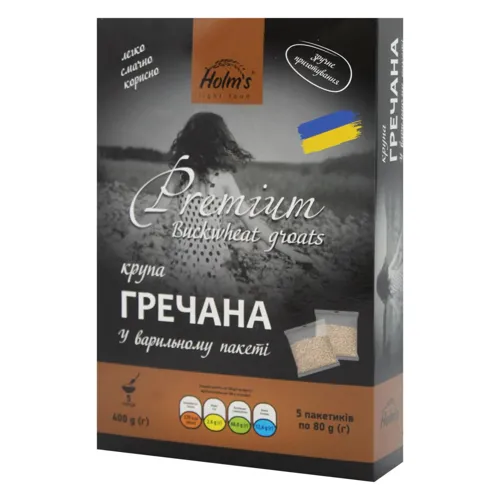 Крупа Холмс гречана 400г