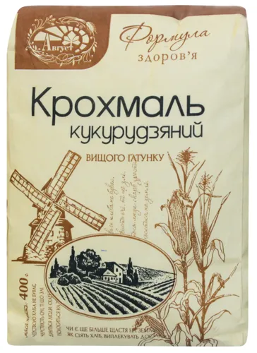 Крохмаль кукурудзяний Август м/у 400г