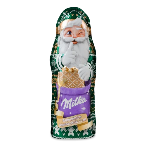 Шоколад Фігурний Молочний у Формі Святого Миколая Milka, В/ґ, 45г