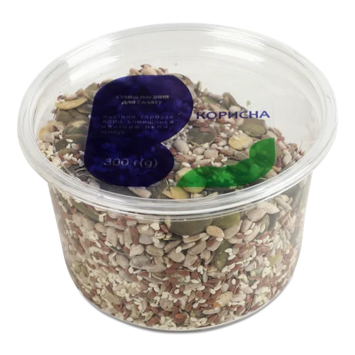 Суміш Насіння Для Салату, Вищого Ґатунку, П/У 300г