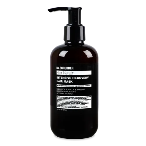 Маска для Інтенсивного Відновлення Волосся Elixir Keratin Mr.Scrubber, 250мл