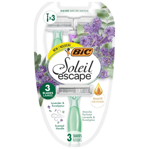 Бритва BIC Soleil Escape лаванда жіноча 3шт