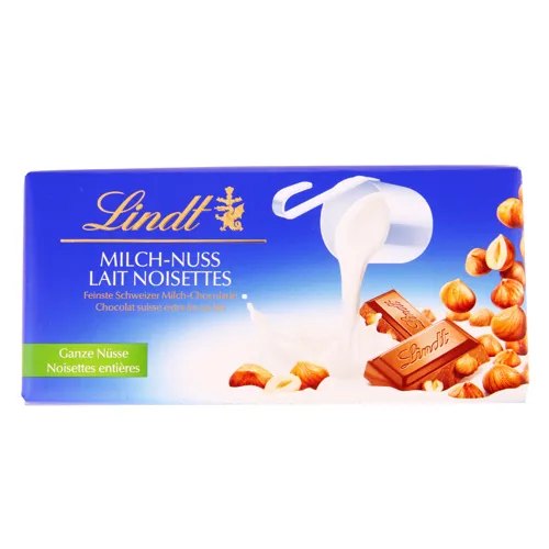 Шоколад з фундуком Tab HAZELNUT 12*100