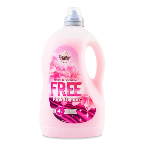 Кондиціонер-ополіскувач Pink Dreams Free 4л для Прання, Без Аміаку