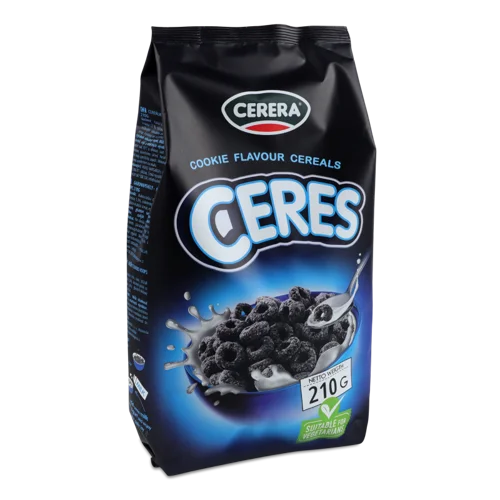 Сухий Сніданок Хрусткі Кільця Ceres Cerera, в/ґ, 210г