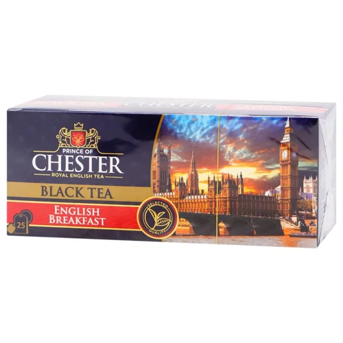 Чай чорний Prince of Chester English Breakfast 2г*25шт