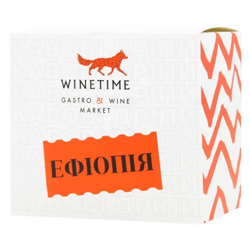 Кава Winetime Ефіопія в дріп-пакетах 7шт 84г