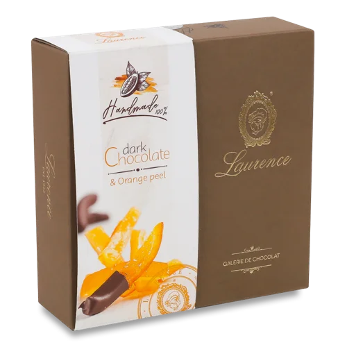 Цукерки З Чорного Шоколаду З Апельсиновою Начинкою Laurence, к/у, 140г