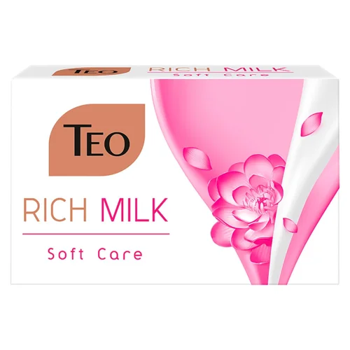 Мило тверде Teo Rich Milk Soft Care 90г
