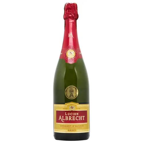 Вино ігристе Lucien Albrecht Cremant біле сухе 12% 0,75л