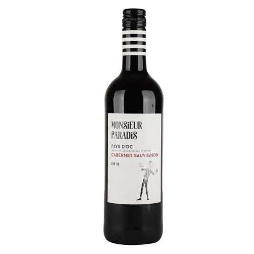 Вино Monsieur Paradis Cabernet Sauvignon сухе червоне 13% 0,75л