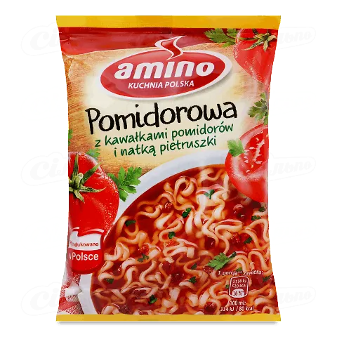 Локшина швидкого приготування Amino в асортименті