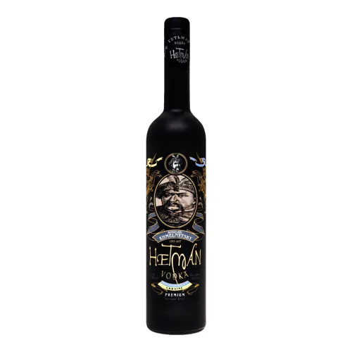Горілка Гетьман Black&Gold 40% 0,5л