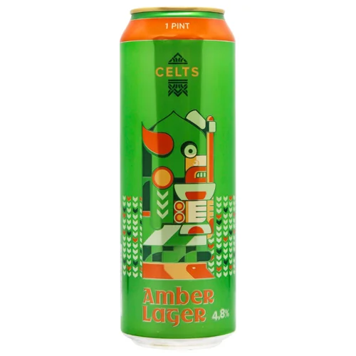 Пиво Celts Amber Lager світле 4,8% 0,568л