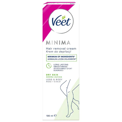 Крем для депіляції Veet Minima для сухої шкіри 100мл