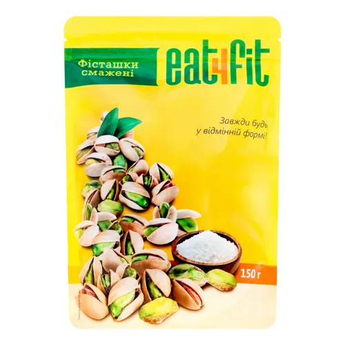 Фісташки смажені Eat4fit д/п 150г
