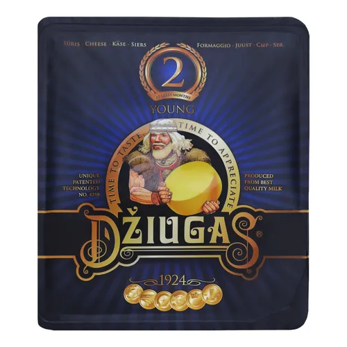 Сир Zemaitijos 40% Dziugas п/б 250г