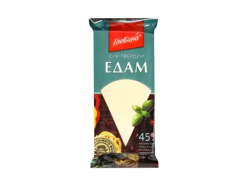 Сир Глобино Едам 45%, 180г