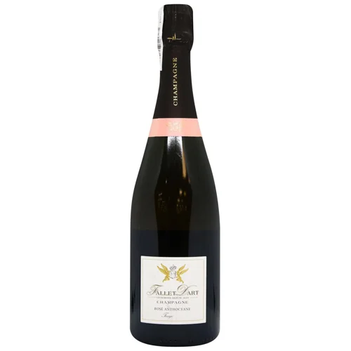 Шампанське Fallet Dart Rose Anthocyane рожеве сухе 12,5% 0,75л