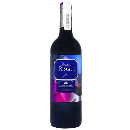 Вино Tempranillo Riscal Roble червоне сухе 13% 0,75л