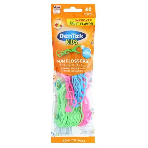 Флосери DenTek дитячі з тримачами 40шт