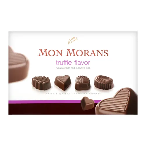 Цукерки "Mon Morans" з ароматом трюфеля 167г