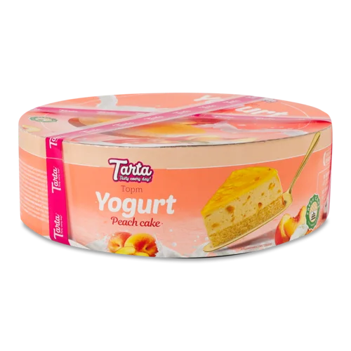 Торт Персиковий Йогуртовий, к/у 400г