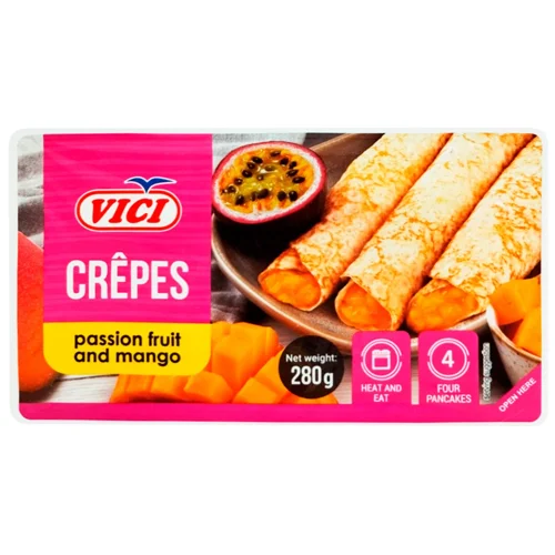 Млинці Vici з маракуєю та манго заморожені 280г
