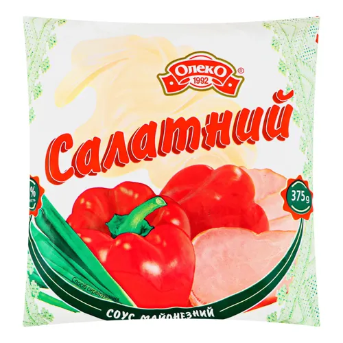 Соус майонезний 40% Салатний Олеко м/у 375г