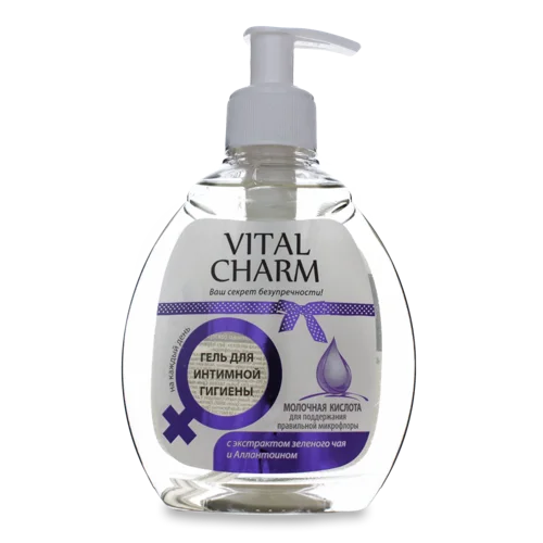 Гель для Інтимної Гігієни Молочна Кислота Vital Charm, 300мл