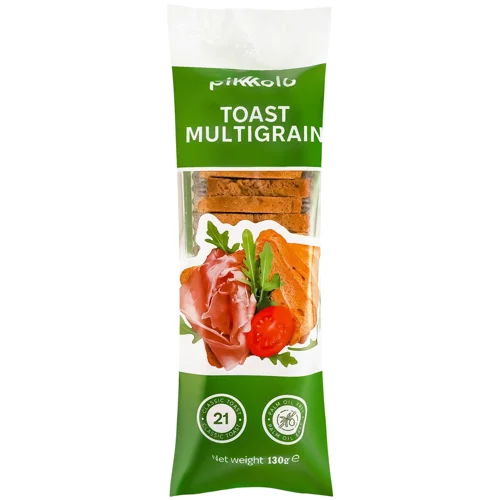 Грінки Pikolo Тостові багатозернові 130г