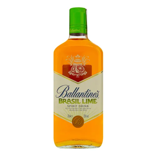 Напій алкогольний 0.7л 35% на основі віскі міцний Brasil Lime Ballantine's пл