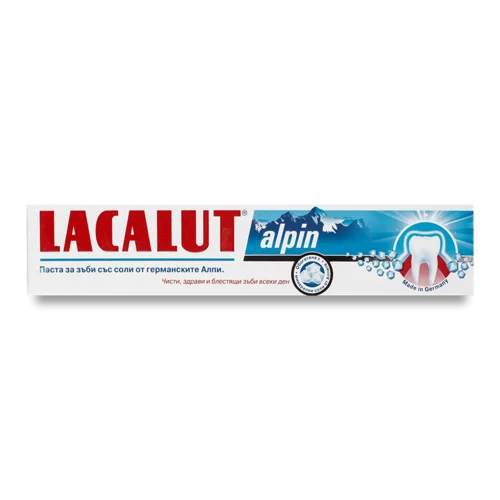 Зубна Паста Alpin Lacalut, Вищого ґатунку, 75 мл