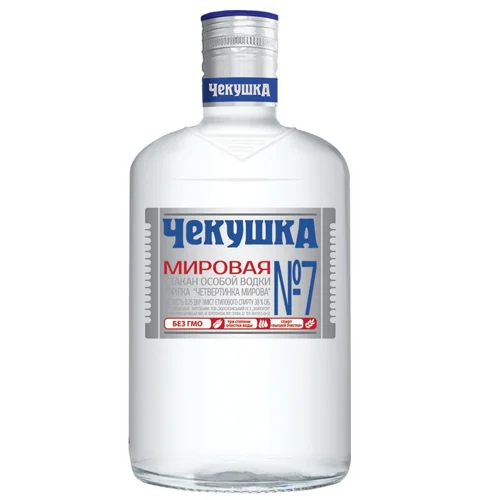 Горілка Четвертинка Мирова 38% 250мл