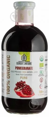 Сік Гранат органічний Georgia`s Natural 0,75л