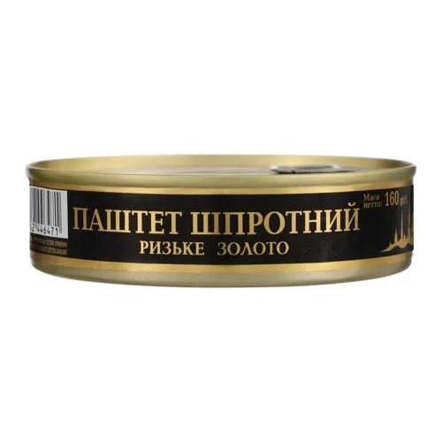 Паштет шпротний «Рижское золото» з/б 160г