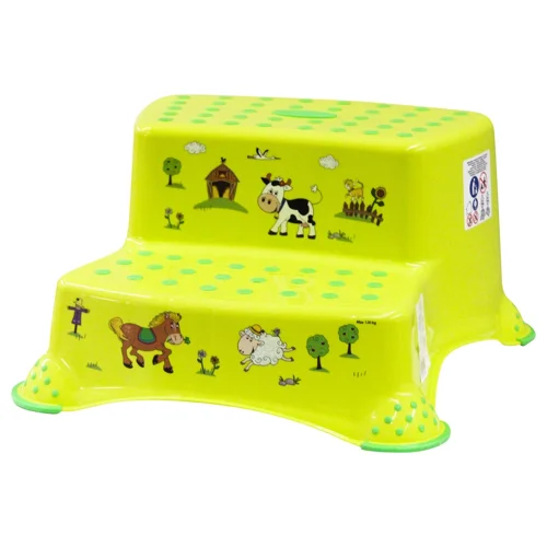Ступінь-лавочка Keeeper Funny Farm на дві сходинки